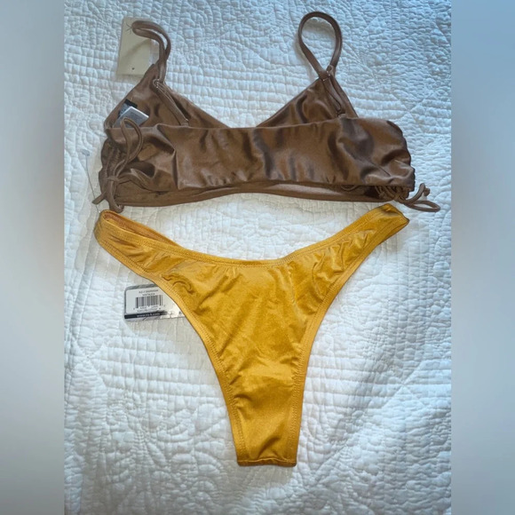 NWT 2 PC RIS-K NOSTALGIA BIKINI SET - Picture 4 of 6